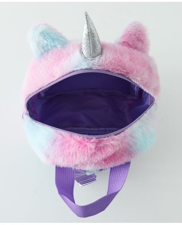Babyhug Free Size Fashion Backpacks Kitty design - Multicolor
