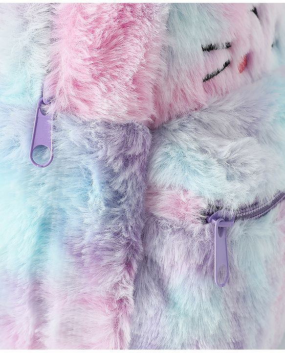 Babyhug Free Size Fashion Backpacks Kitty design - Multicolor
