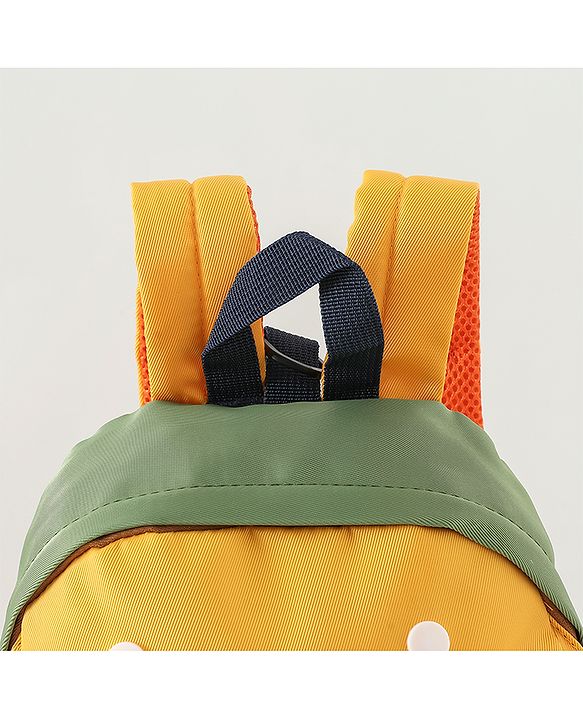 Babyhug Fashion Backpacks With Rabbit Applique - Yellow