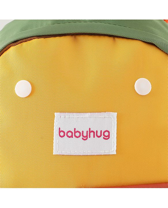 Babyhug Fashion Backpacks With Rabbit Applique - Yellow
