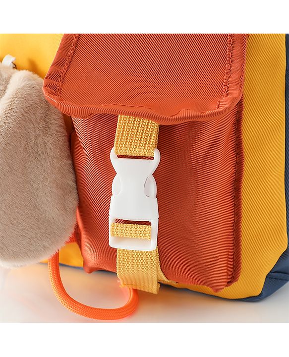 Babyhug Fashion Backpacks With Rabbit Applique - Yellow
