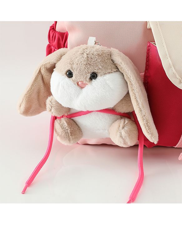 Babyhug Fashion Backpacks With Rabbit Applique - Yellow