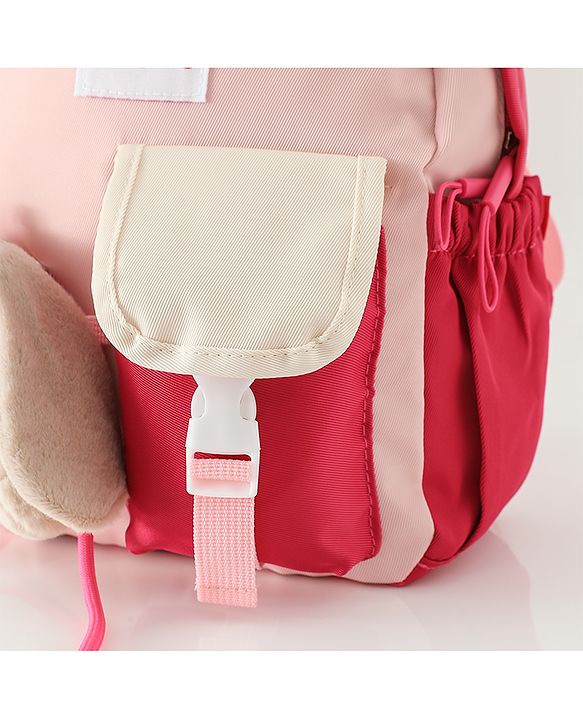 Babyhug Fashion Backpacks With Rabbit Applique - Yellow