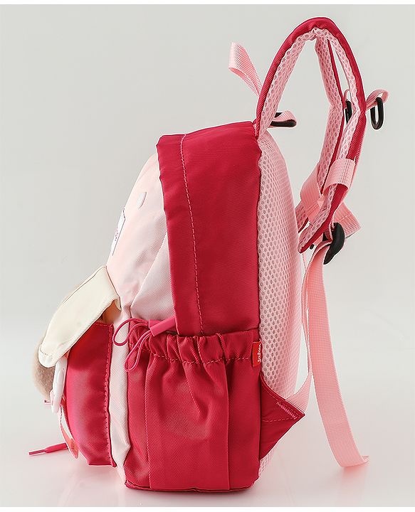 Babyhug Fashion Backpacks With Rabbit Applique - Yellow