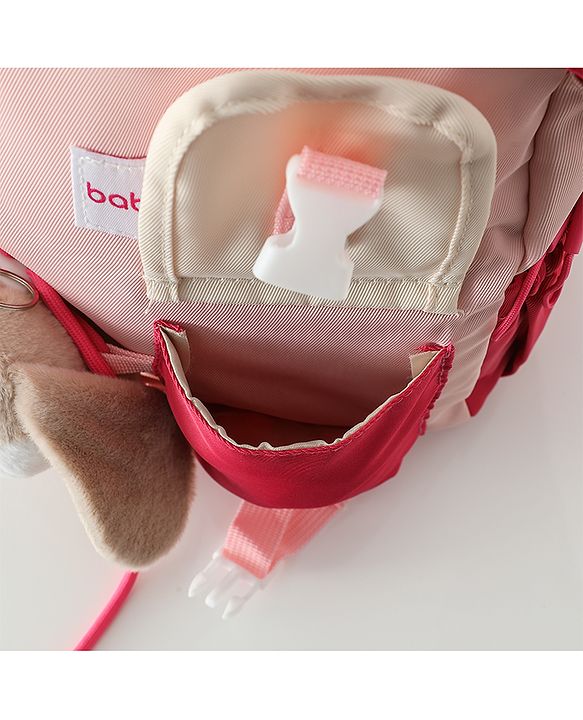 Babyhug Fashion Backpacks With Rabbit Applique - Yellow