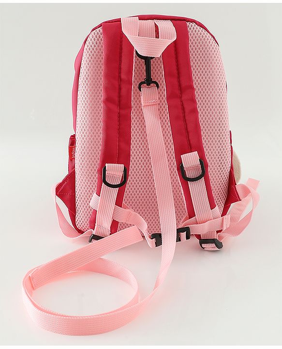 Babyhug Fashion Backpacks With Rabbit Applique - Yellow