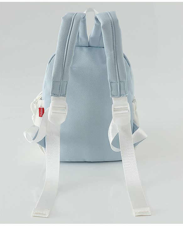 Babyhug Free Size Fashion Backpacks with small pouch - Blue