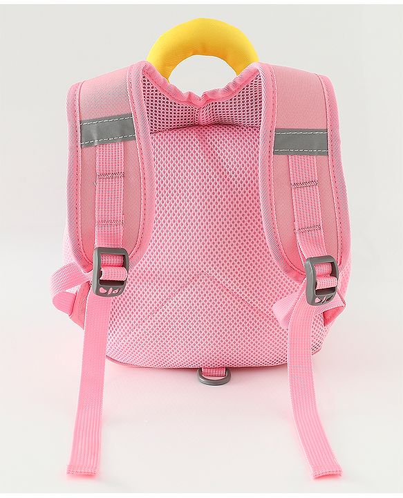 Babyhug Free Size Fashion Backpacks with Dragon Applique - Purple