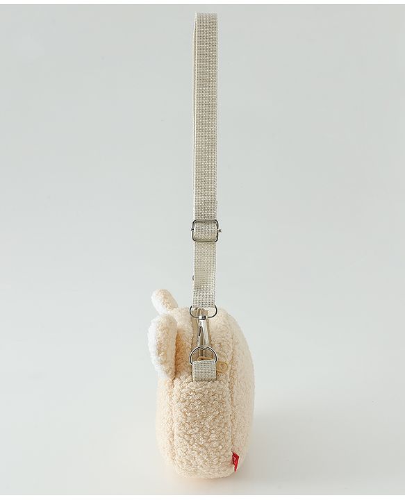 Babyhug Free Size Brown Beary Sling Bag Unisex - Brown