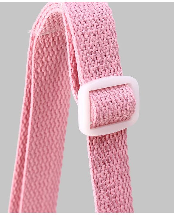 Babyhug Free Size Stylish Sling Bag for Girls with Adjustable Shoulder Strap in Unicorn Shape - Pink