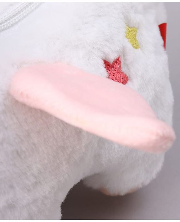 Babyhug Free Size Stylish Sling Bag for Girls with Adjustable Shoulder Strap in Unicorn Shape - Pink