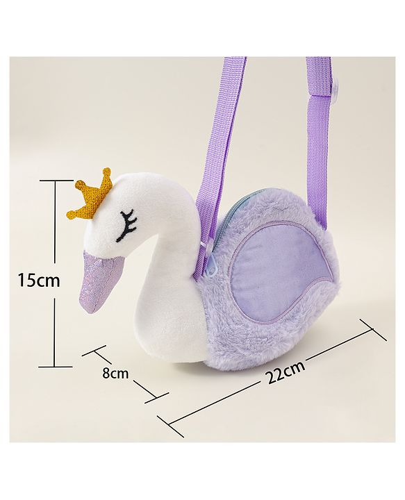 Babyhug Free Size Sling Bag - Purple