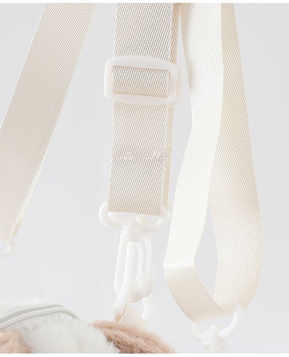 Babyhug Kitty Design Sling Bag Free Size -White