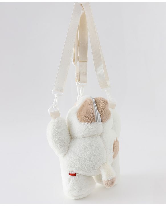 Babyhug Kitty Design Sling Bag Free Size -White