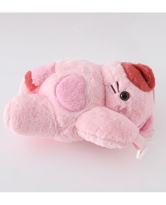 Babyhug Kitty Design Sling Bag Free Size -White