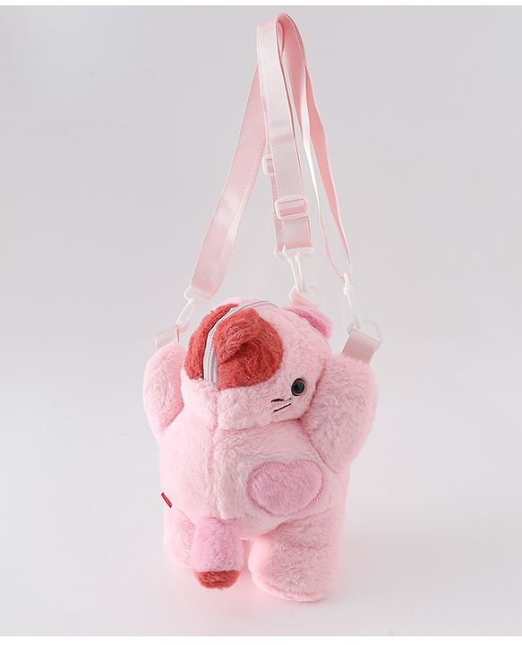 Babyhug Kitty Design Sling Bag Free Size -White