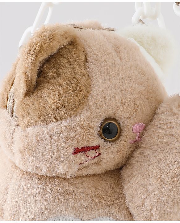 Babyhug Kitty Design Sling Bag Free Size -White