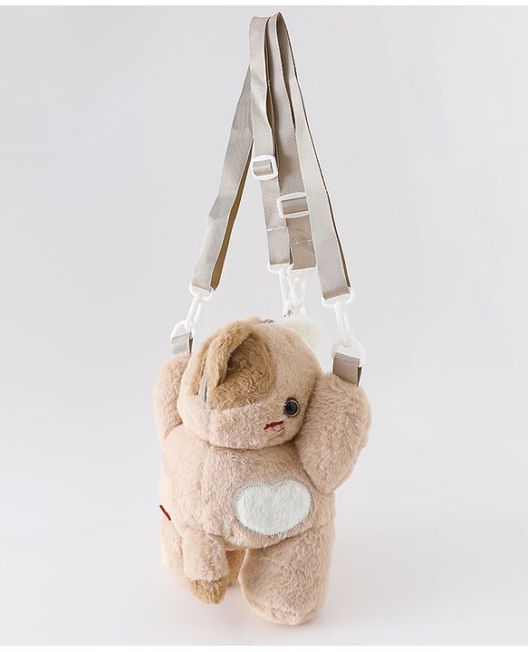 Babyhug Kitty Design Sling Bag Free Size -White