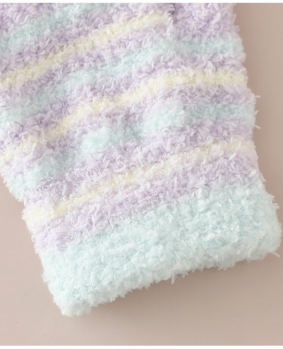 Babyhug Gloves with Striped - Pink