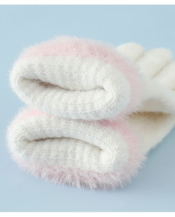 Babyhug Gloves with Pom Pom - Grey