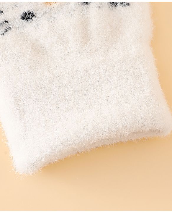 Babyhug Gloves With Cat Design - Pink