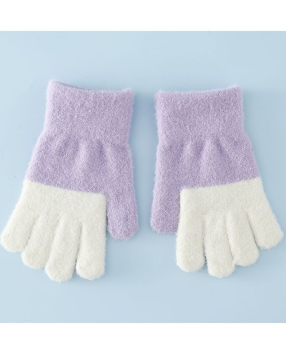 Babyhug Gloves With Cat Design - Pink