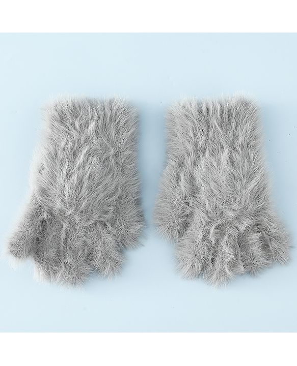 Babyhug Gloves With Paw Applique - Pink