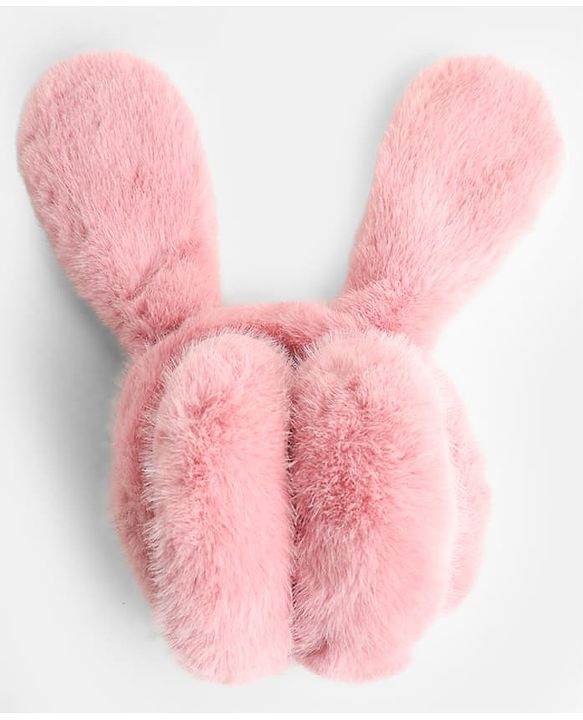 Babyhug Ear Muffs WIth Ear Applique - PInk