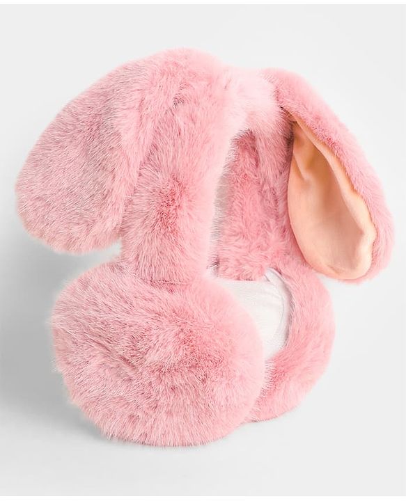 Babyhug Ear Muffs WIth Ear Applique - PInk