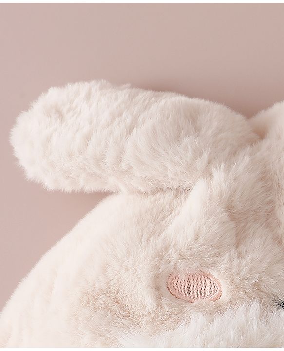 Babyhug Woollen Cap with Knot & Ear in Pink - Diameter 33 cm
