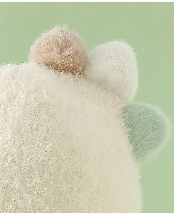 Babyhug Woollen Cap with Knot Applique - Pink