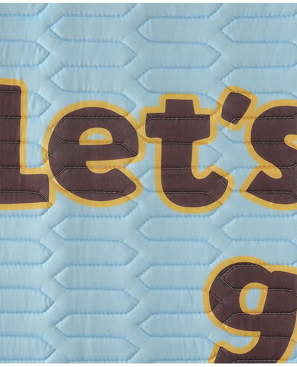 Babyhug Diaper Changing Mats Blue Mat: 60*120cm;   Pillow: 20*36cm Unisex