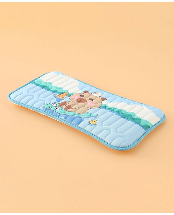 Babyhug Diaper Changing Mats Blue Mat: 60*120cm;   Pillow: 20*36cm Unisex