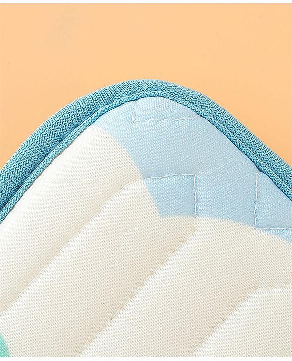 Babyhug Diaper Changing Mats Blue Mat: 60*120cm;   Pillow: 20*36cm Unisex