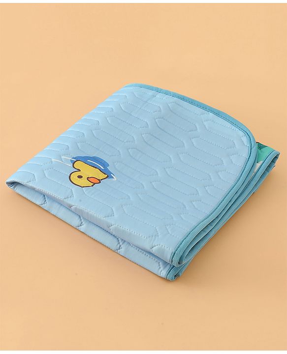 Babyhug Diaper Changing Mats Blue Mat: 60*120cm;   Pillow: 20*36cm Unisex