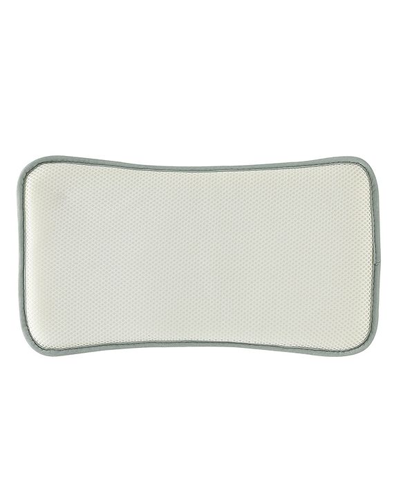 Babyhug Cooling Latex Baby Diaper Changing Mat with Pillow - Green| 60 cm x 120 cm| Soft & Comfortable| Breathable & Skin-Friendly| Cooling Surface| Anti-Slip Base| Washable
