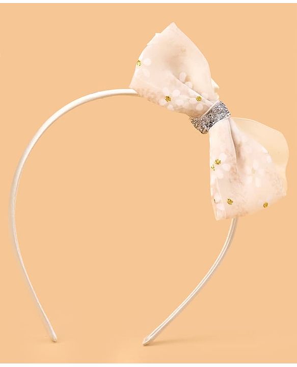 Babyhug Hair Accessories Combo Sets Free Size - Beige