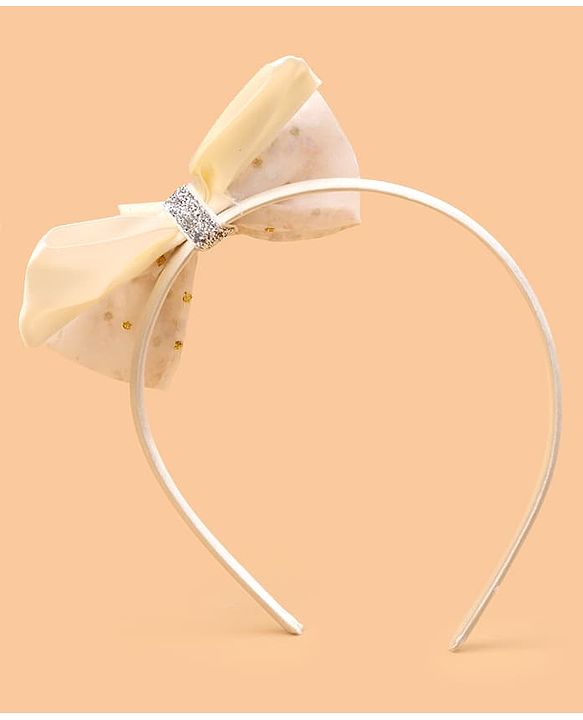 Babyhug Hair Accessories Combo Sets Free Size - Beige