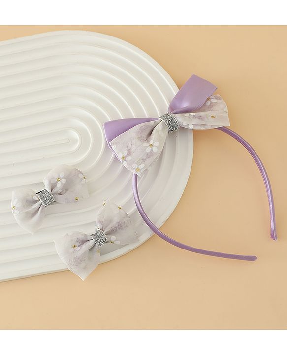 Babyhug Hair Accessories Combo Sets Free Size - Beige