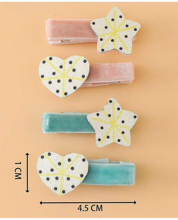 Babyhug Hair Pins And Clips Free Size - Pink