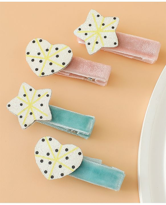 Babyhug Hair Pins And Clips Free Size - Pink