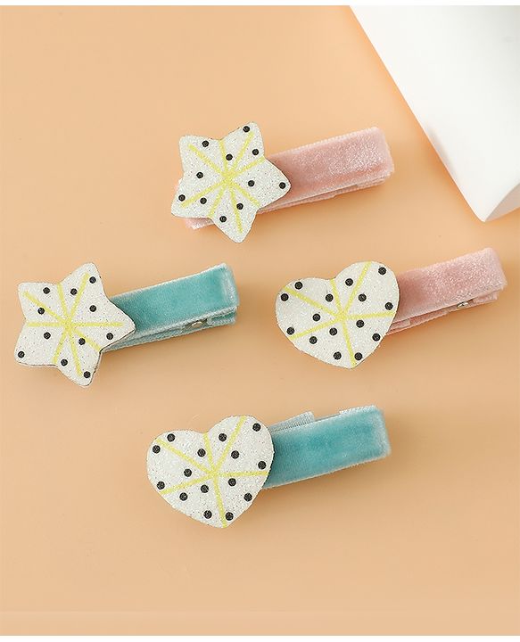 Babyhug Hair Pins And Clips Free Size - Pink