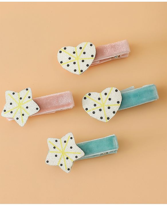 Babyhug Hair Pins And Clips Free Size - Pink
