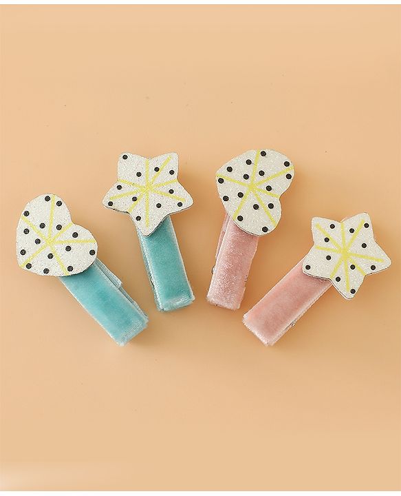 Babyhug Hair Pins And Clips Free Size - Pink