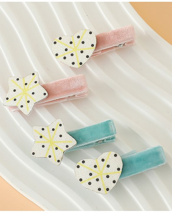 Babyhug Hair Pins And Clips Free Size - Pink