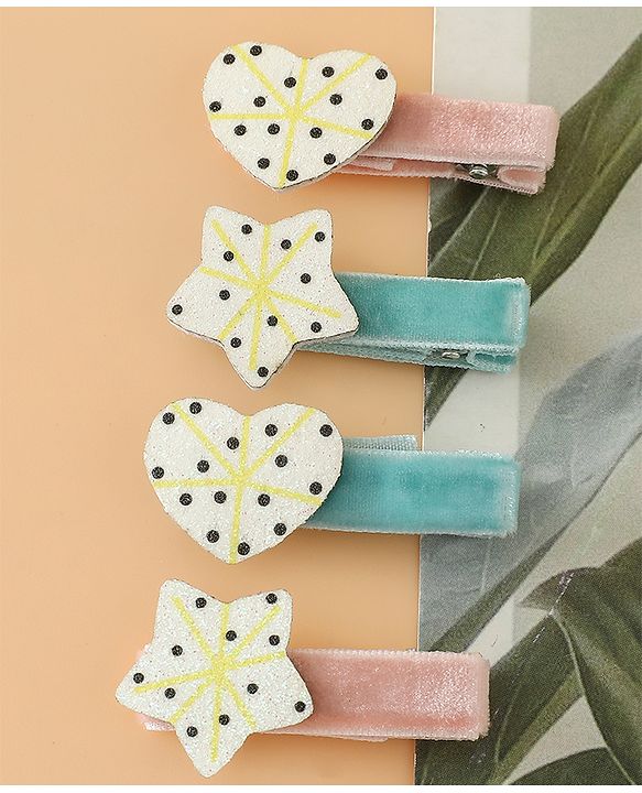 Babyhug Hair Pins And Clips Free Size - Pink