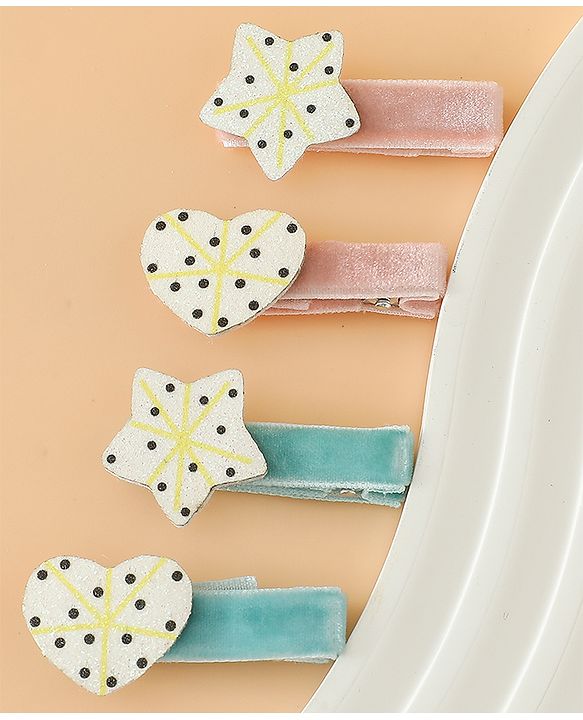 Babyhug Hair Pins And Clips Free Size - Pink