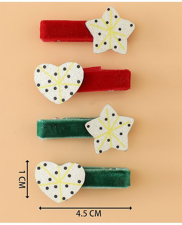 Babyhug Hair Pins And Clips Free Size - Pink