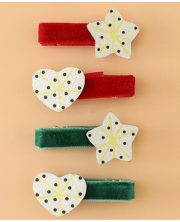 Babyhug Hair Pins And Clips Free Size - Pink