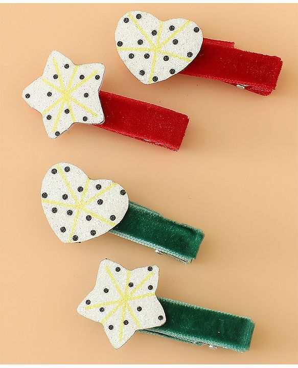 Babyhug Hair Pins And Clips Free Size - Pink